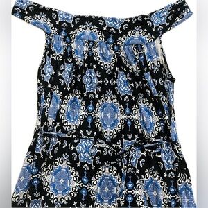 LOFT Off-the-shoulder maxi dress